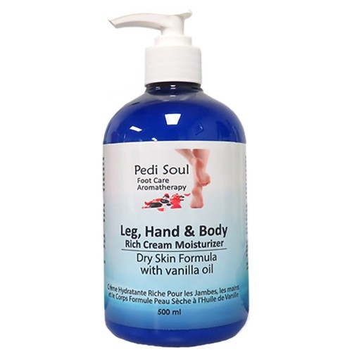 Pedi Soul Leg Hand Body Rich Cream Vanilla 500 ml
