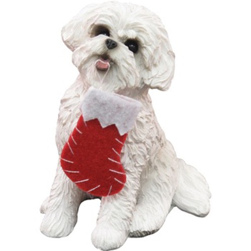 Sandicast Bichon Frise Ornament 