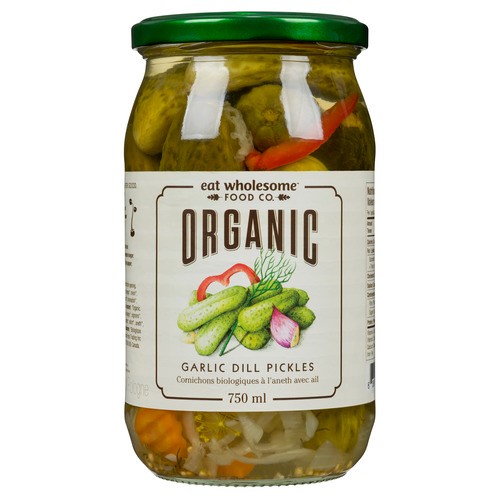 Eat Wholesome Garlic Dill Pickles 750 ml