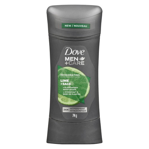 Dove Men+Care Antiperspirant Stick Lime + Sage For 24 H Sweat Protection 74 g