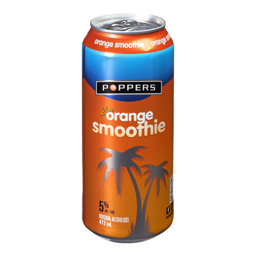 Poppers Alcoholic Beverage Orange Smoothie 473 ml