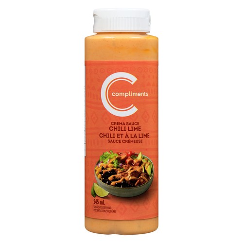 Compliments Crema Sauce Chili Lime 245 ml