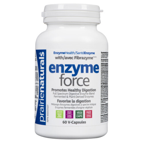 Prairie Naturals Enzyme Force 60 V-Capsules