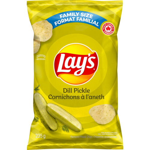 Lay's Potato Chips Dill Pickle 235 g