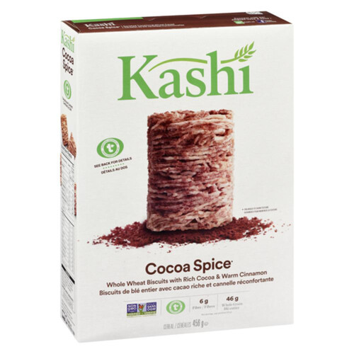 Kashi Whole Wheat Biscuit Cocoa Spice 456 g