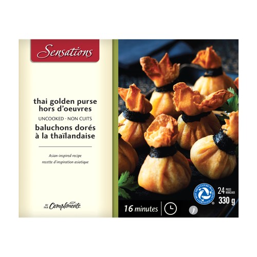 Sensations Hors D'oeuvres Thai Golden Purse 330 g (frozen)