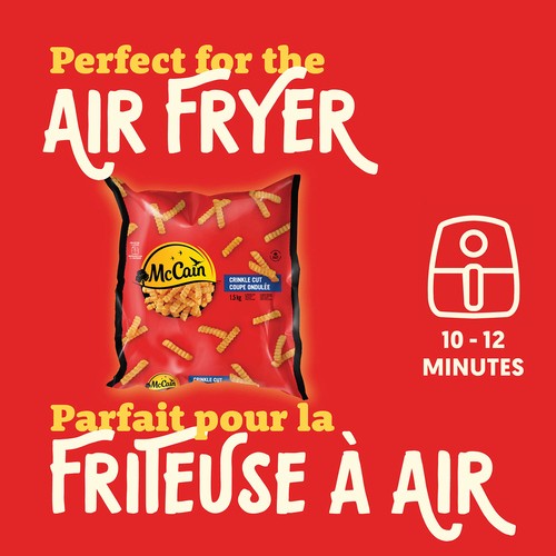 McCain Frozen French Fries Crinkle Cut 1.5 kg