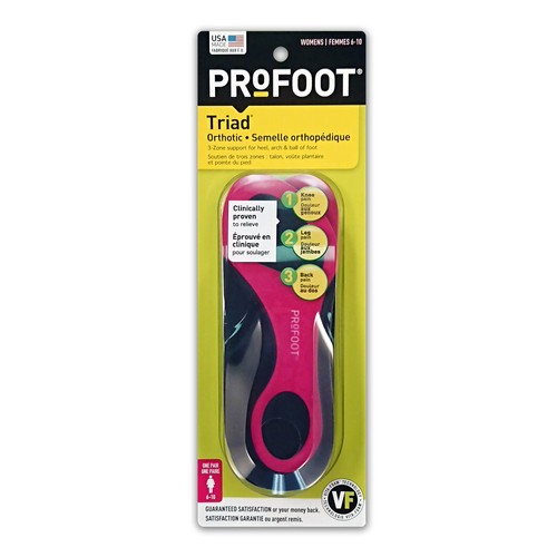 Profoot Triads Orthotic Women Footwear Inserts