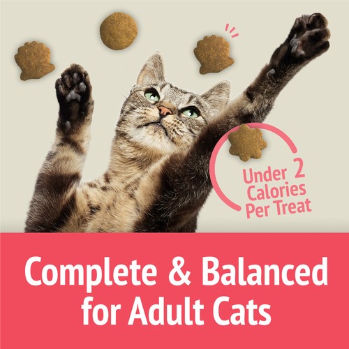 Friskies Cat Treats Party Mix Naturals Seaside Crunch with Real Fish 170 g