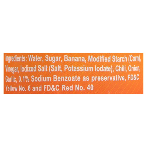 UFC Banana Sauce Hot & Spicy 560 g
