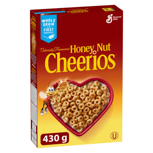 Cheerios Cereal Honey Nut Whole Grains 430 g