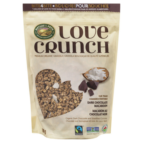 Nature's Path Organic Granola Love Crunch Macaroon Dark Chocolate 700 g