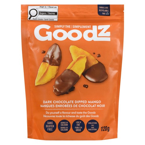 Goodz Chocolate Dipped Mango 120 g