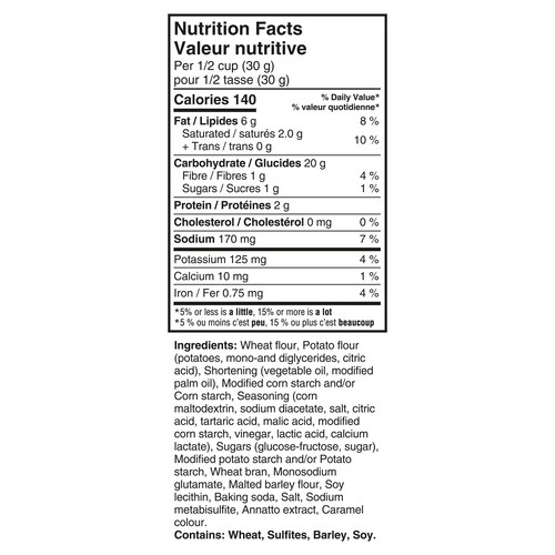 Crispers Crackers Salt & Vinegar 240 g