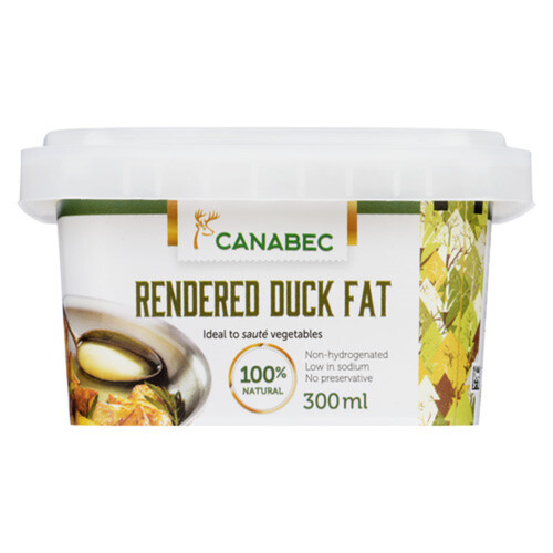 Gibiers Canabec Rendered Duck Fat 300 ml