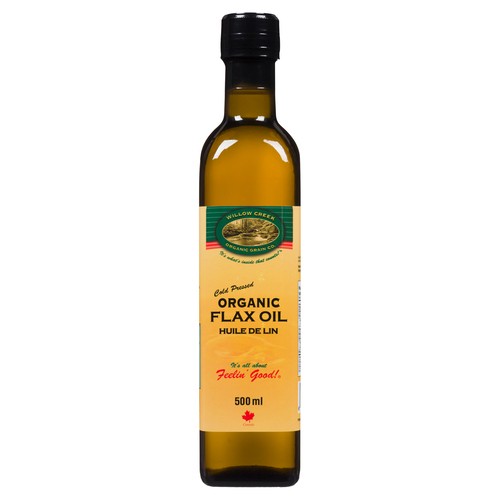 Willow Creek Certified Organic Flax Oil 500 ml
