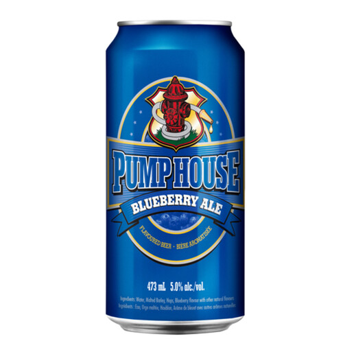 Pump House Beer Blueberry Ale 5% Alcohol 473 ml (can)