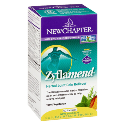 New Chapter Supplements Zyflamend 60 EA