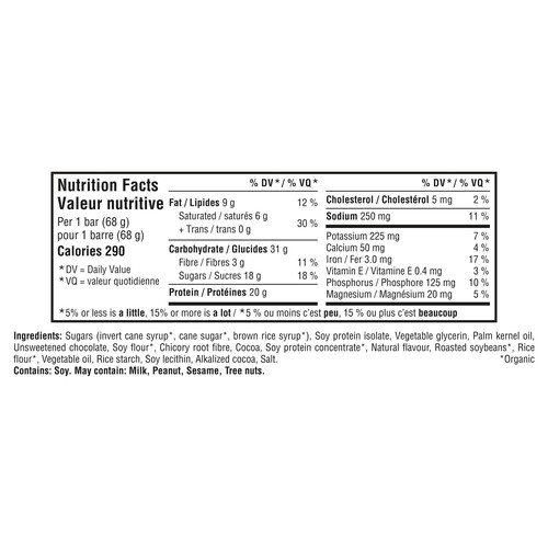 Builders Protein Bars Chocolate Flavour 20 g of Protein 68 g