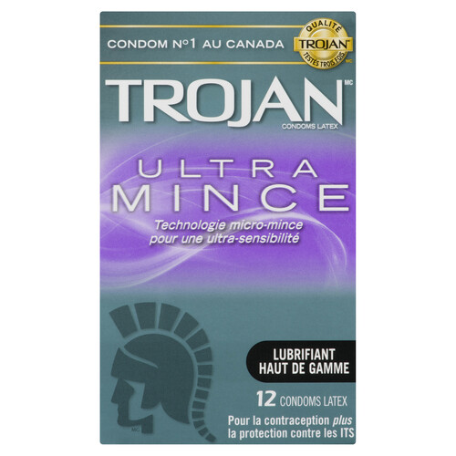 Trojan Condoms Ultra Thin 12 Count
