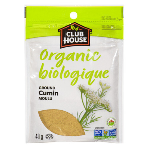 Club House Organic Ground Cumin 40 g