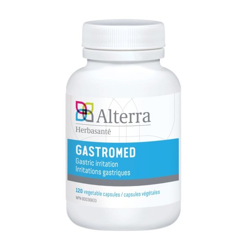 Alterra Herbasanté Gastromed Supplement Vegetable Capsules 120 Count