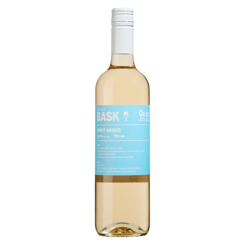 Les Vins Bask Pinot Grigio Wine 12% Alcohol 750 ml (bottle)