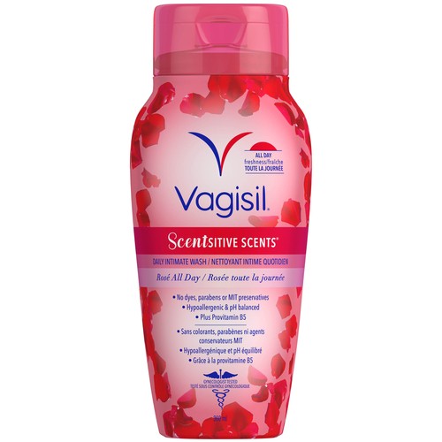 Vagisil Feminine Wash Scentsitive Scents Rose All Day 360 ml