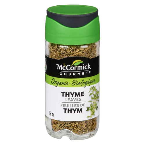 McCormick Gourmet Organic Thyme Leaves 15 g