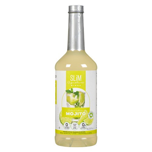 Slim Syrups Non-Alcoholic Sugar Free Cocktail Mojito Mix 1 L