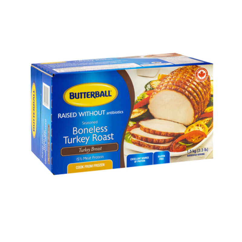 Butterball Frozen Roast Turkey Breast Boneless 1.5 Kg - Voilà Online ...