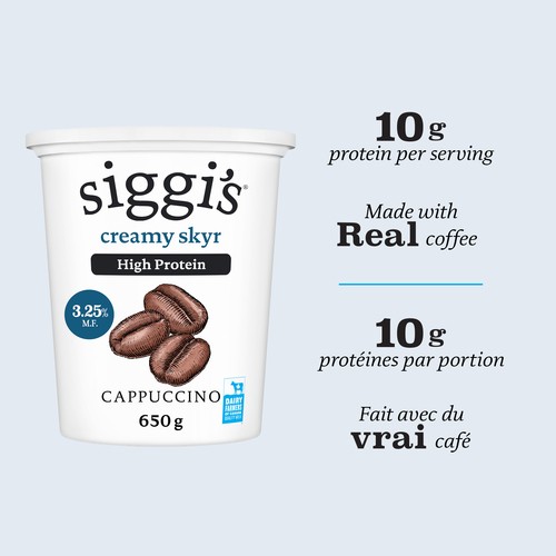 Siggi's 3.25% Skyr Yogurt Cappuccino 650 g