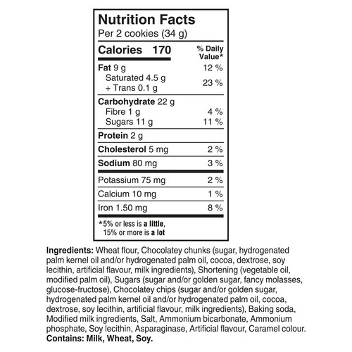 Christie Chips Ahoy! Cookies Chunks 251 g