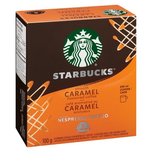 Starbucks Coffee Pods Smooth Caramel 8 Capsules 100 g