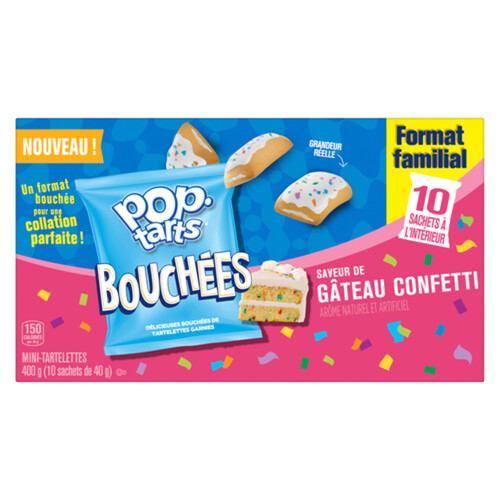 Kellogg's Pop Tarts Bites Confetti Cake 400 g