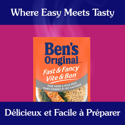 Ben's Original Fast & Fancy Fine Herb & Wild Rice 132 g