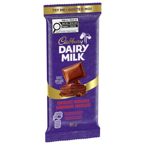 Cadbury Dairy Milk Chocolatey Indulgence 95 g