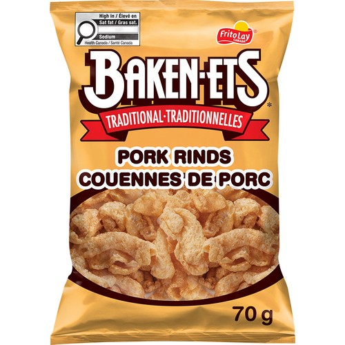 Baken-Ets Traditional Smoked Pork Rinds 70 g