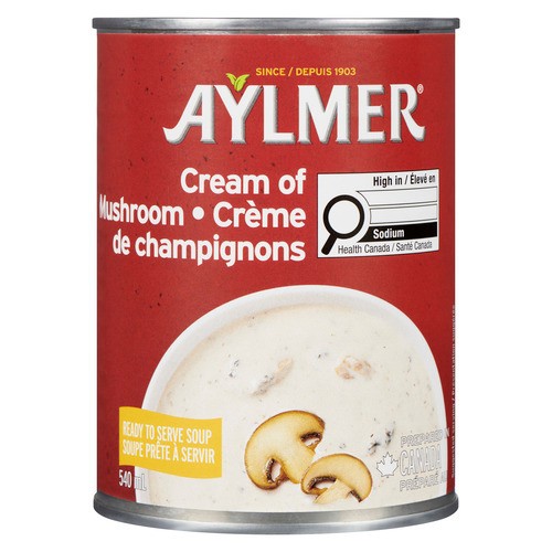Aylmer Canned Soup Cream Of Mushroom 540 ml