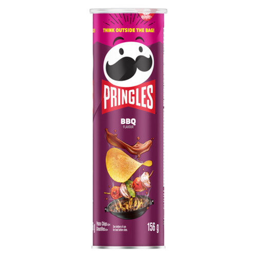 Pringles Canned Potato Chips BBQ 156 g