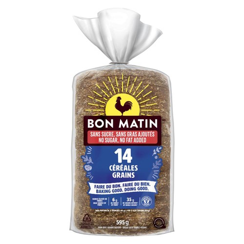 Bon Matin Bread 14 Grains No Fat No Sugar 600 g