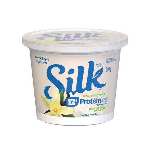 Silk Plant-Based Yogurt Vanilla Protein 500 g