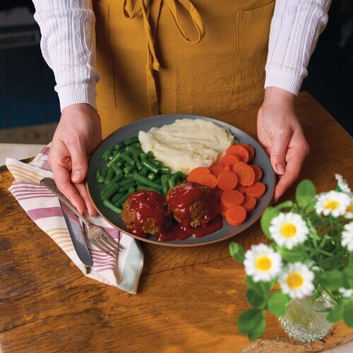 Pebbles Frozen Dinner Meals Meatloaf 600 g