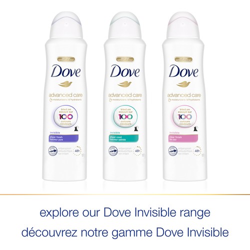 Dove Advanced Care Women Dry Spray Antiperspirant Sheer Cool 107 g