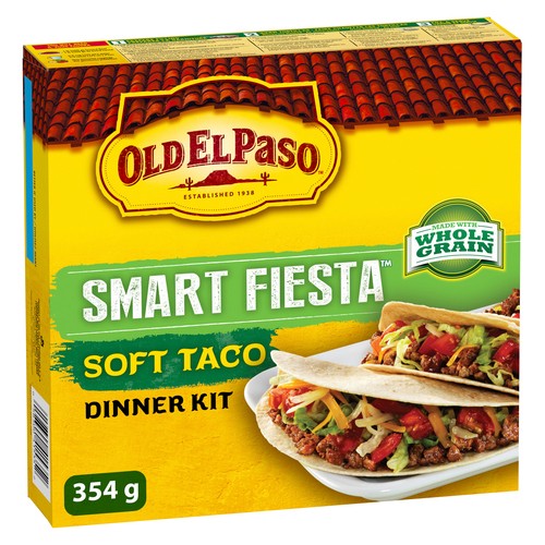 Old El Paso Smart Fiesta Taco Dinner Kit Soft 354 g