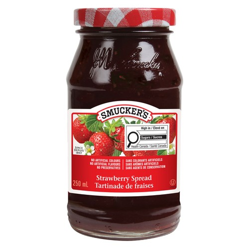 Smucker's Strawberry Spread 250 ml