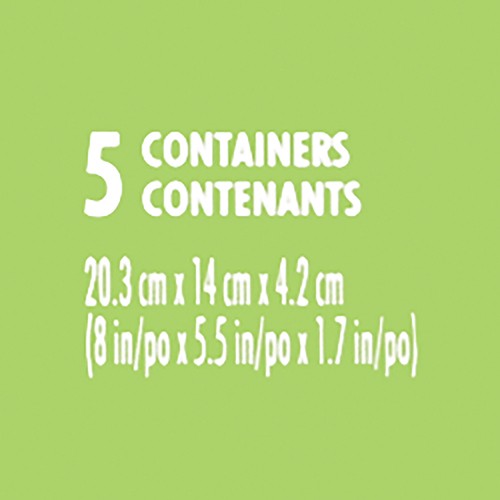 Compliments Foil Containers with Lids 3-lb 5 Pack