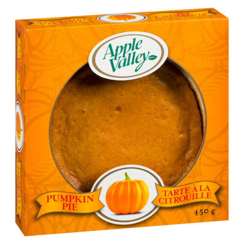 Apple Valley Frozen Baked Pie Pumpkin 8-Inch 450 g
