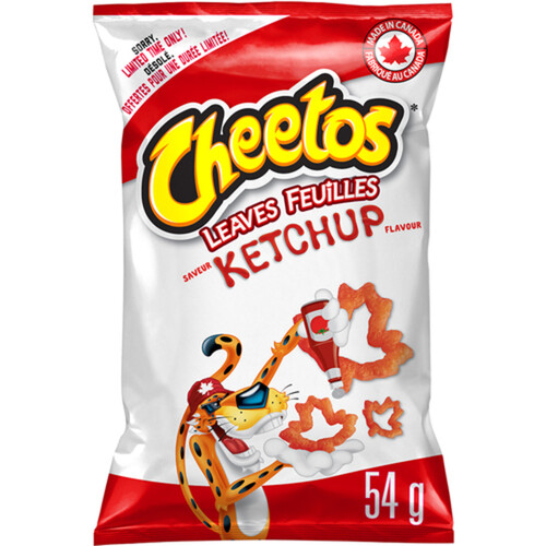 Cheetos Leaves Ketchup Flavoured Snacks (small bag) 54 g