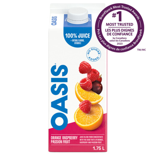 Oasis Juice Orange Raspberry Passion Fruit 1.75 L